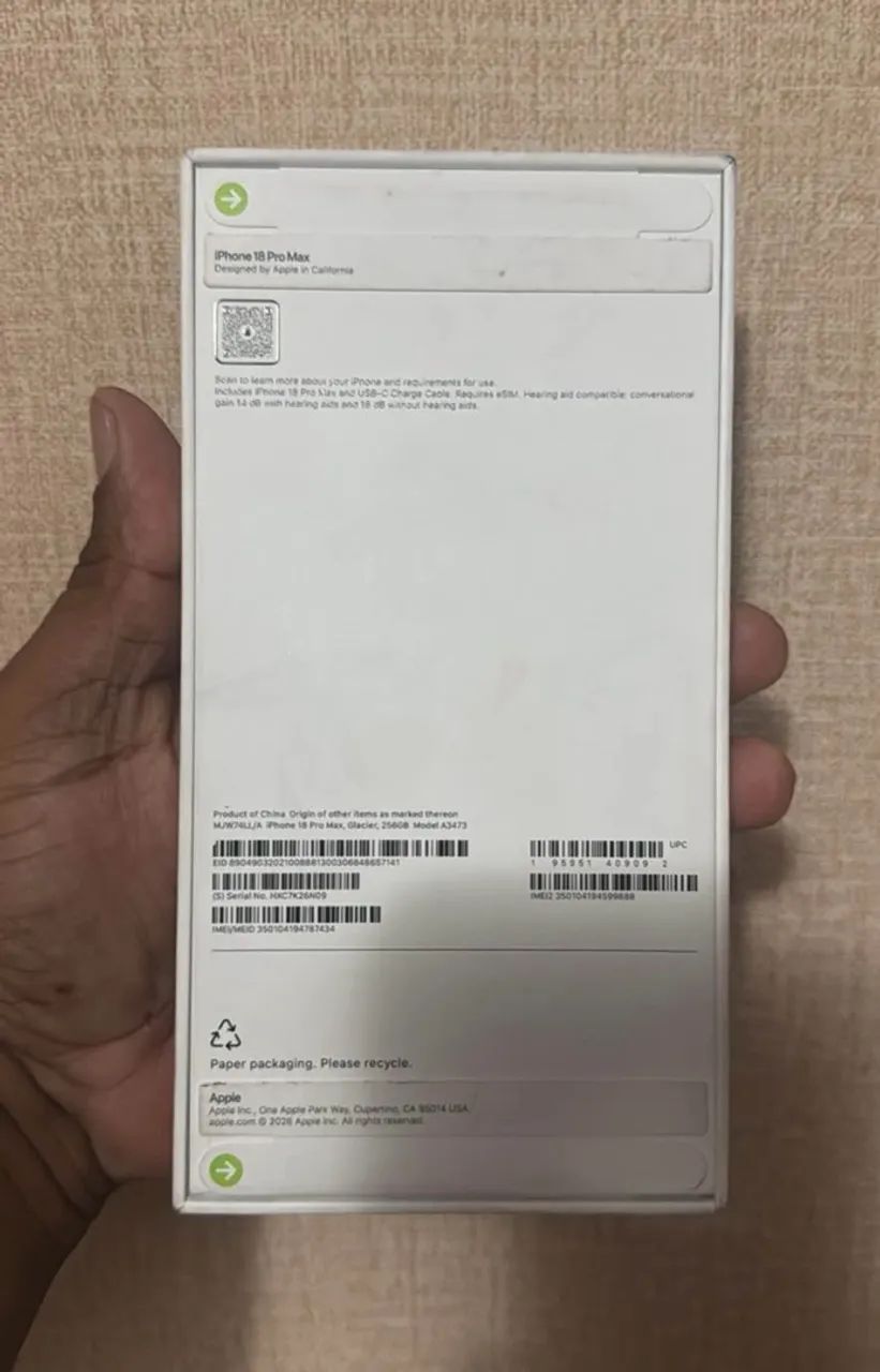 iPhone 18 PRO MAX 256GB LACRADO - Foto 2