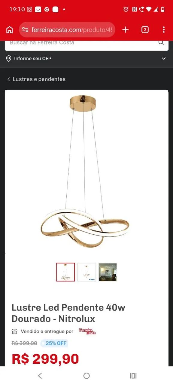 LUSTRE PENDENTE  - Foto 5