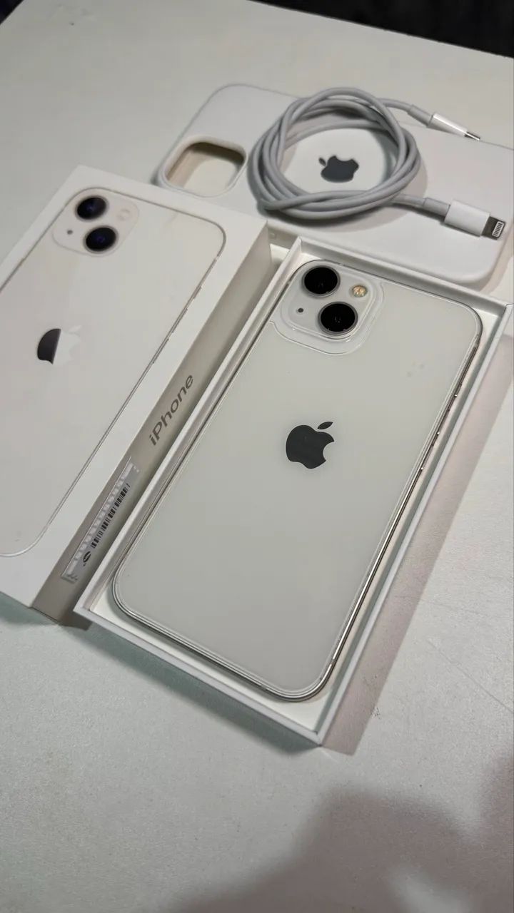 iPhone 13 128gb Branco Original Na Caixa 