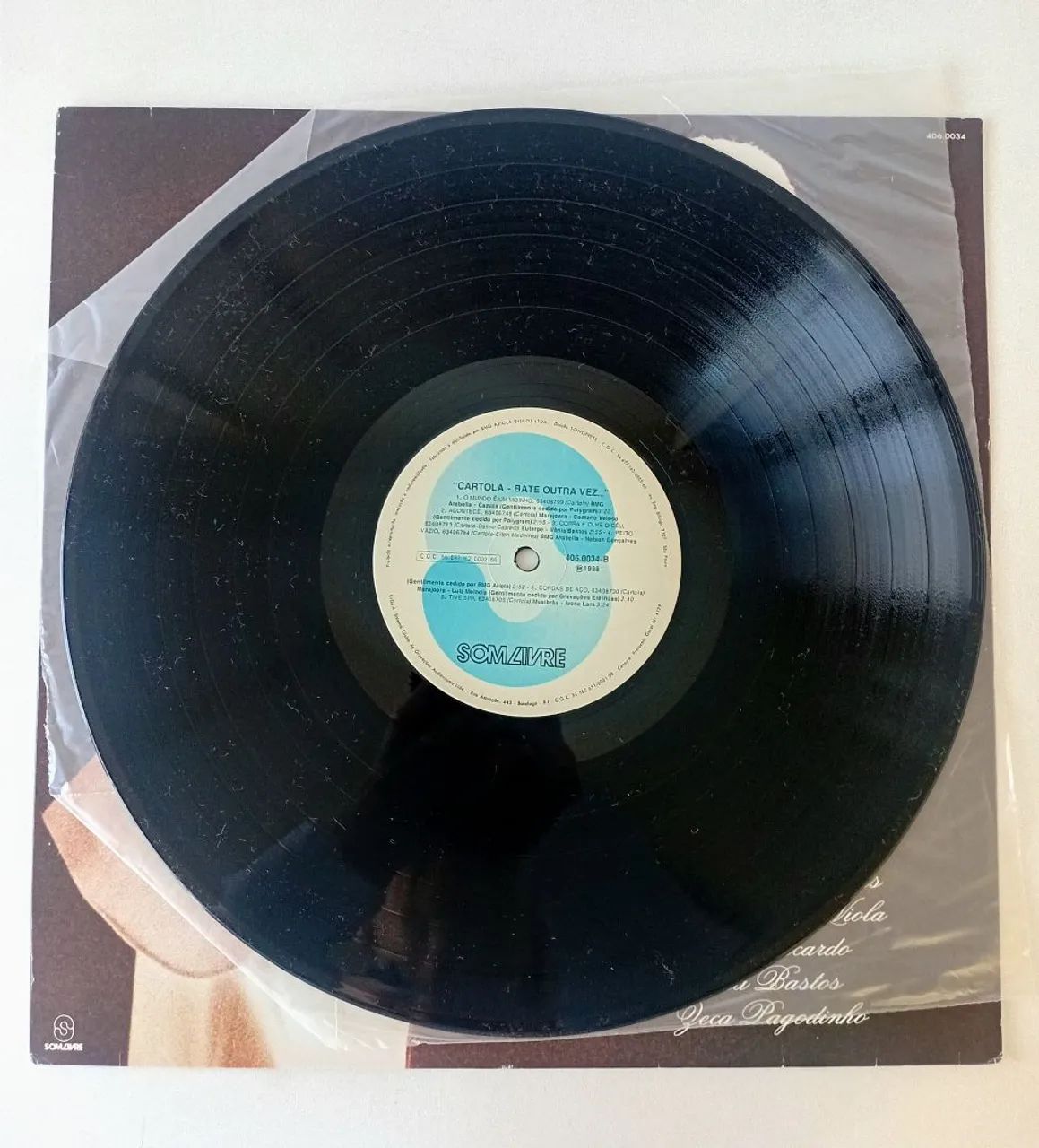 Disco de vinil LP Cartola - Bate outra vez - Foto 4