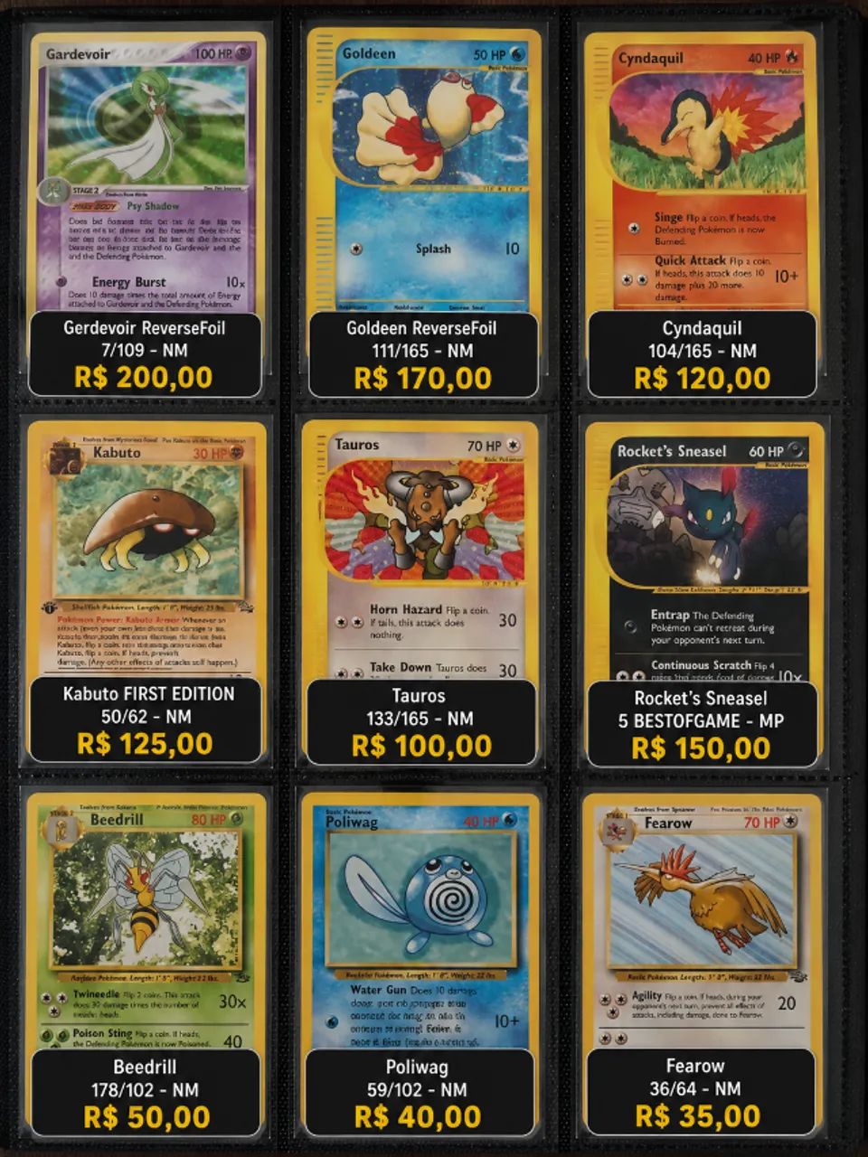 Lote de Cartas Pokemon (NÃO COMPRE ESSE ANUNCIO) - Foto 2