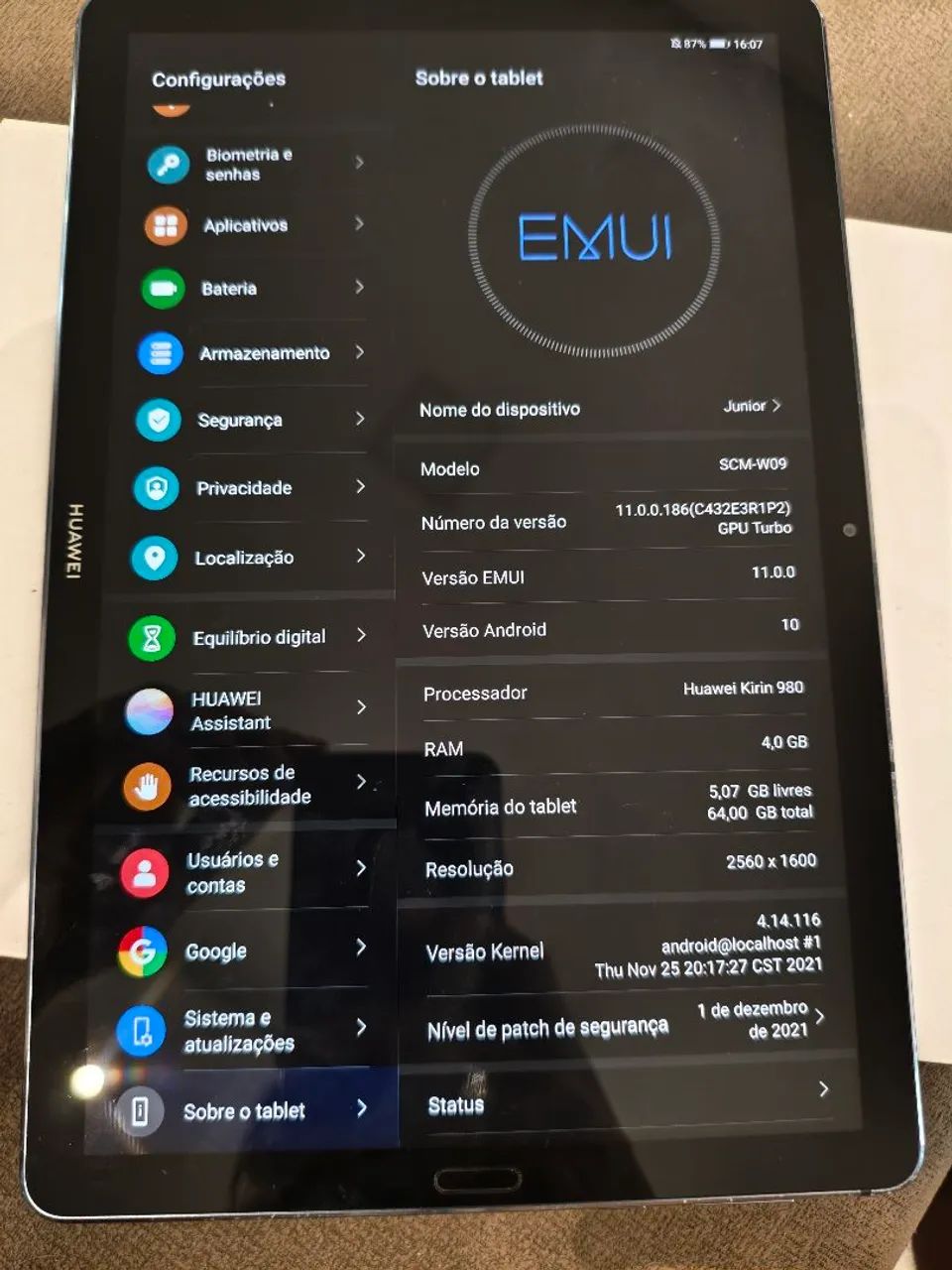 Huawei MediaPad M6  - Foto 5