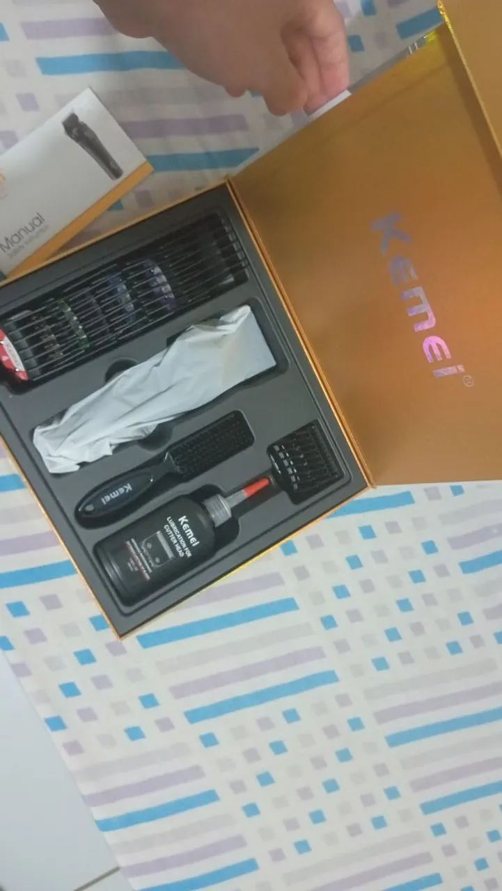 Máquina de corte Kemei - Foto 3