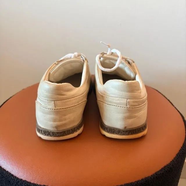 tenis branco giorgio armani - Foto 3