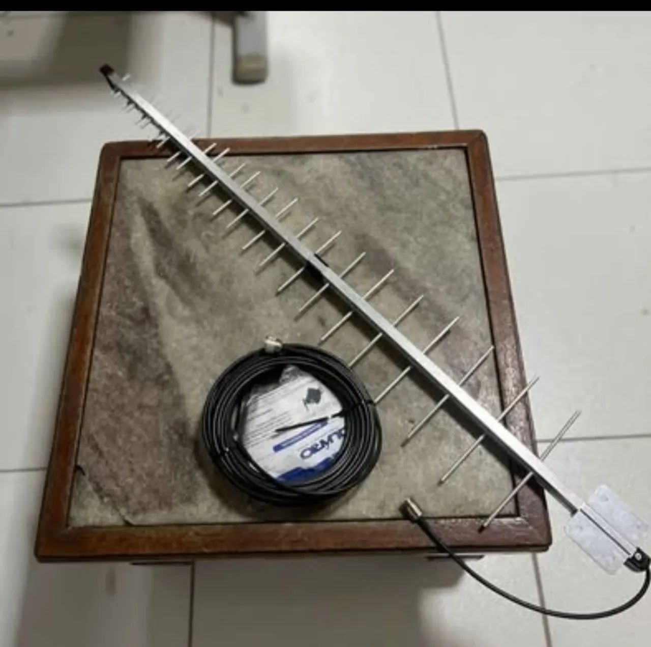ANTENA CELULAR RURAL + CABO CEL RURAL 15 MTS