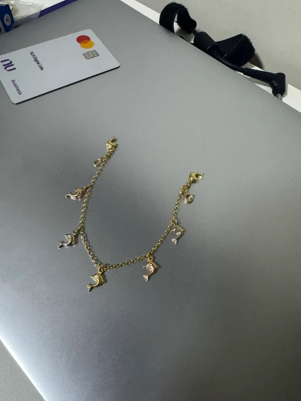 Pulseira infantil ouro 18k - Foto 2