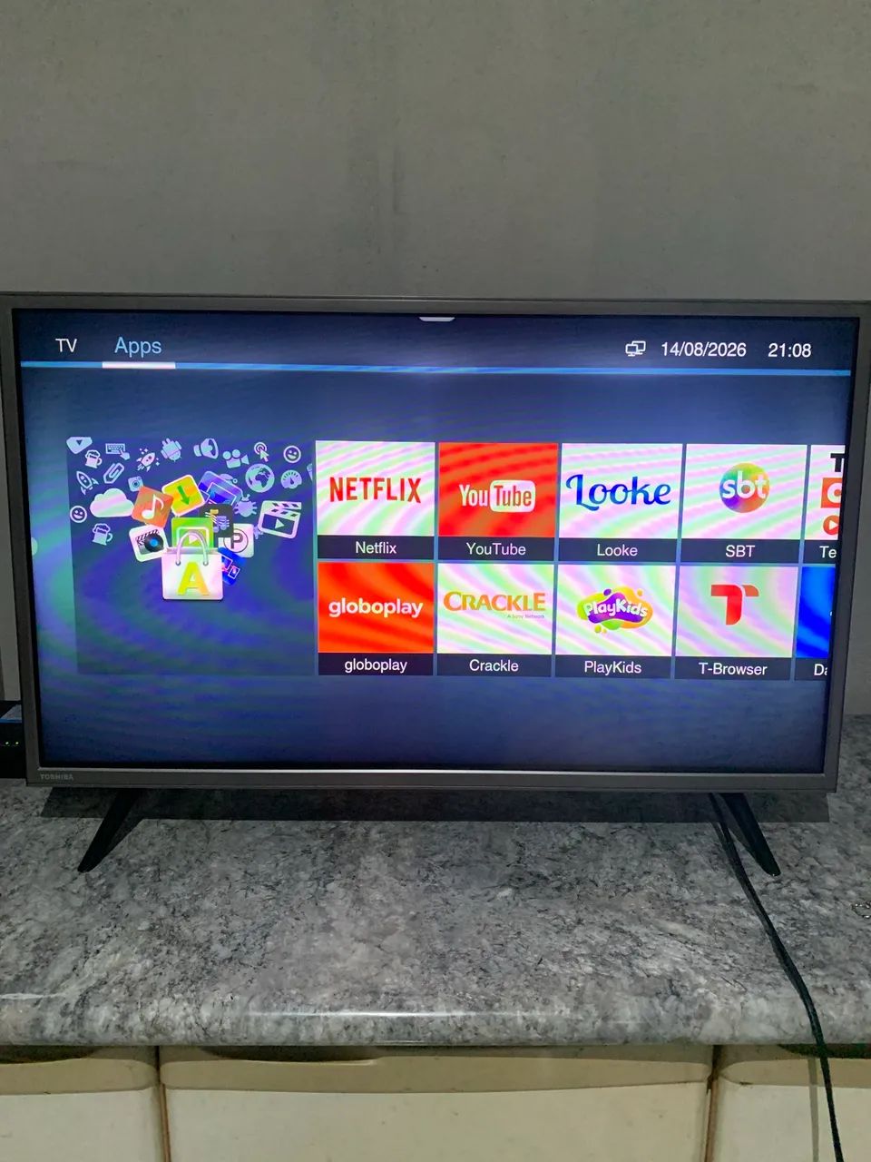 Smart tv 32 polegadas Toshiba  - Foto 5