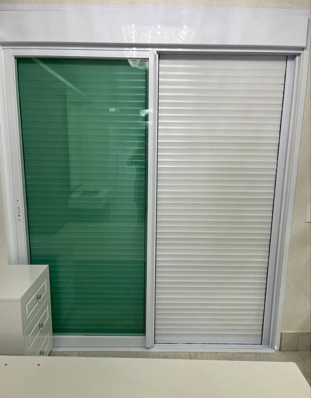 Porta com persiana automática  - Foto 2