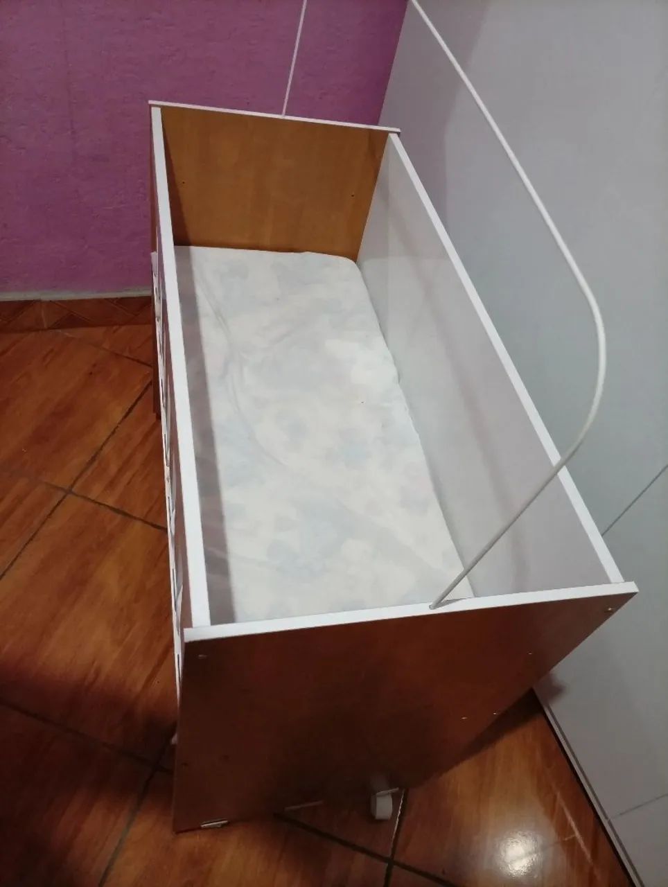 Vendo mini berço novo R$ 200 a vista no pix - Foto 2