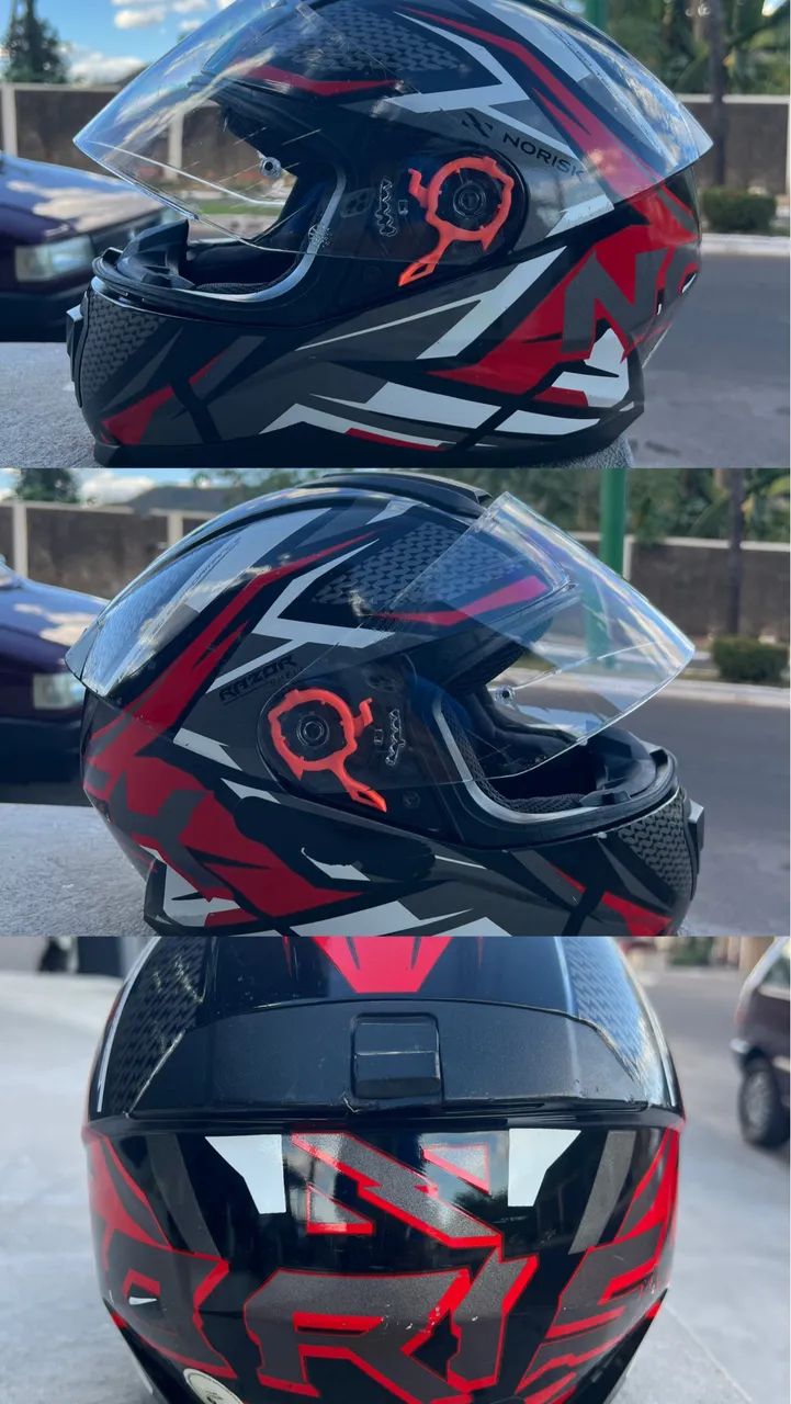 Vendo capacete norisk bem conservado - Foto 2