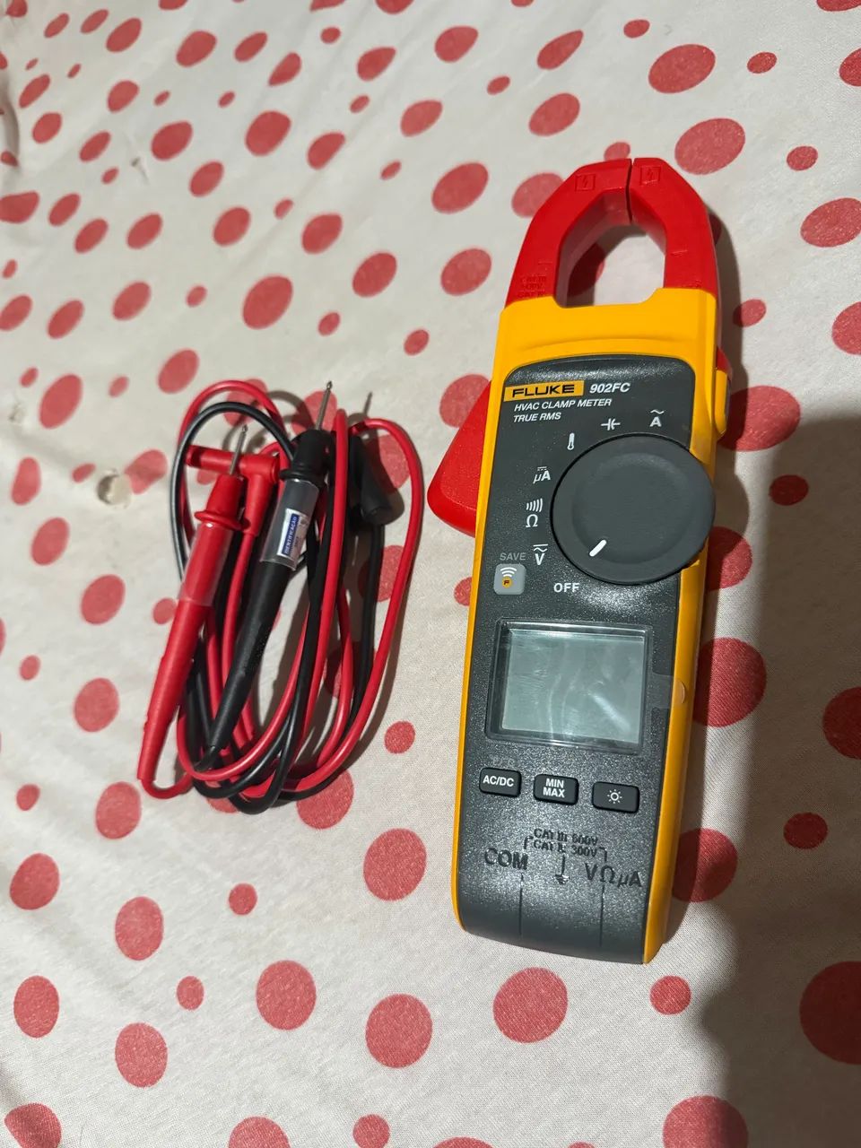 Alicate Amperímetro Fluke 902 FC True-RMS - Completo + Bolsa e Acessórios - Foto 2