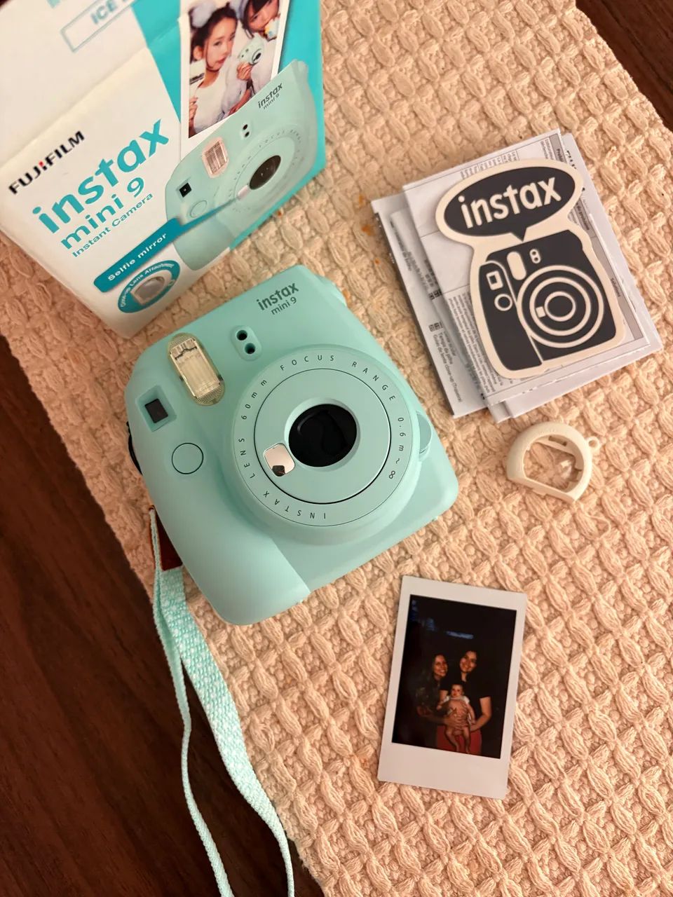 Instax Mini 9 Fujifilm - Pouquíssimo Usada, Estado de Nova! - Foto 4