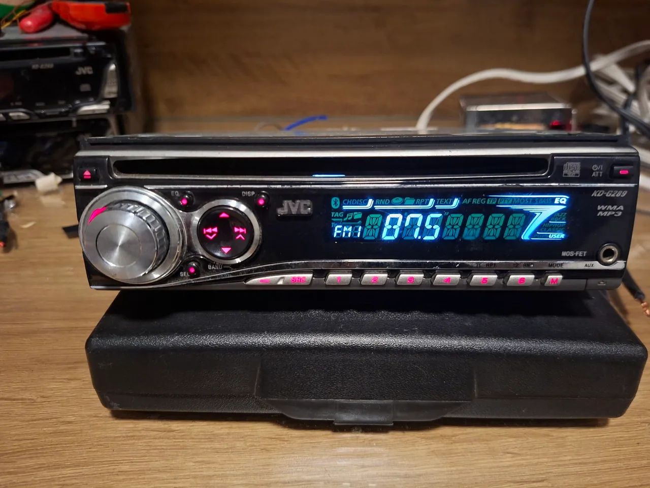 Rádio automotivo JVC KD-G289 com bluetooth - Foto 2