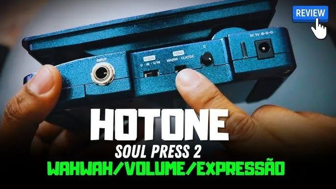 Pedal 3 em 1 Soul Press 2 Hotone - Instrumentos musicais - Boa