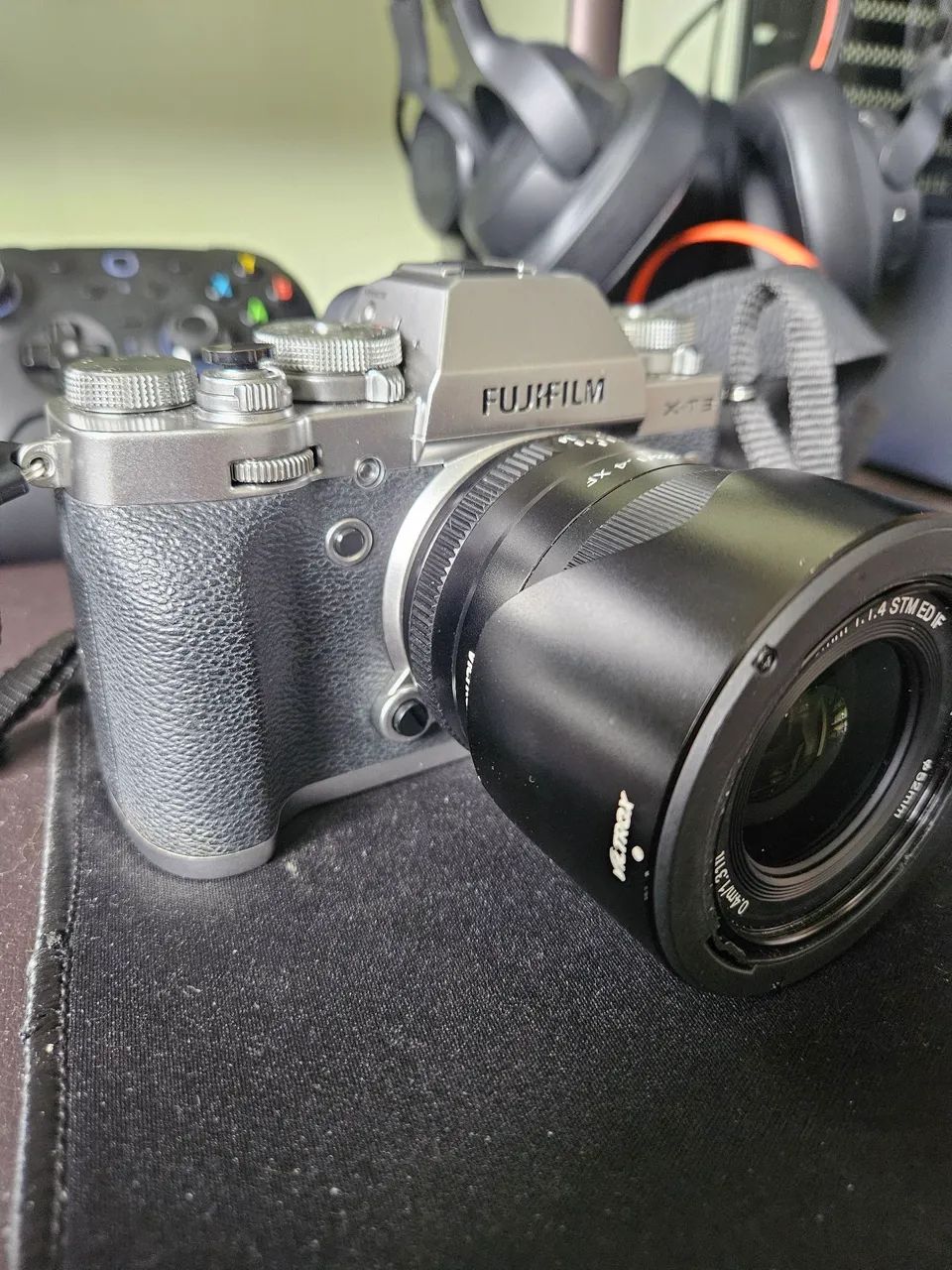 Kit Fujifilm XT3 Silver + Viltrox 33 - F1.4 - Câmeras e Filmadoras