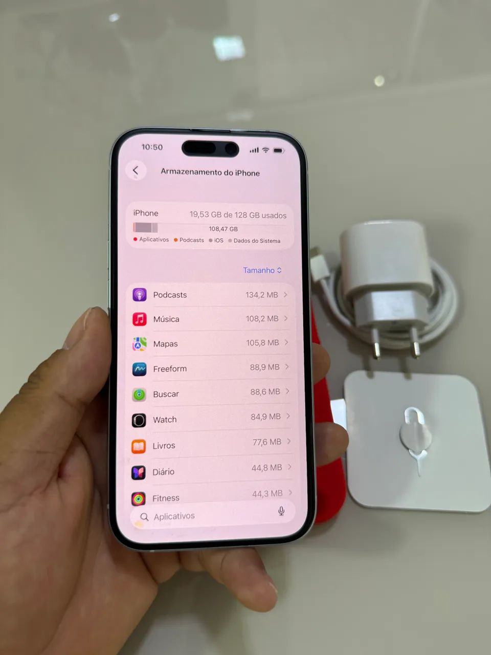 iPhone 15 - (128GB) Aparelho garantia Apple  - Foto 5
