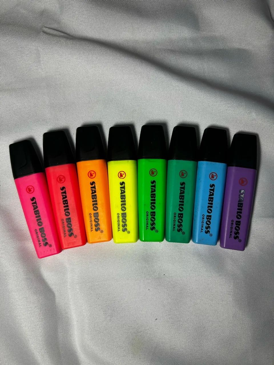 kit marca texto stabilo boss neon