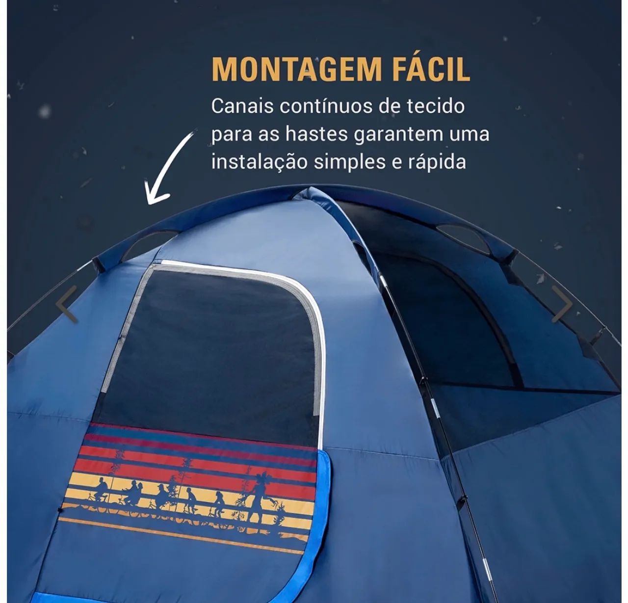 Barraca Sundome Coleman Stranger Things? 4 Pessoas - Foto 4