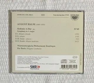 CD August Halm: Sinfonie A-Dur - Made in Sweden - Foto 4