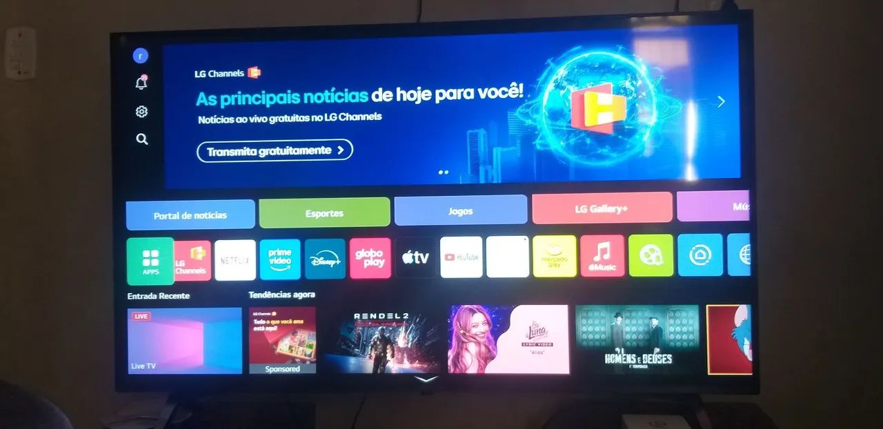 TV SMARTV 4K LG 55"