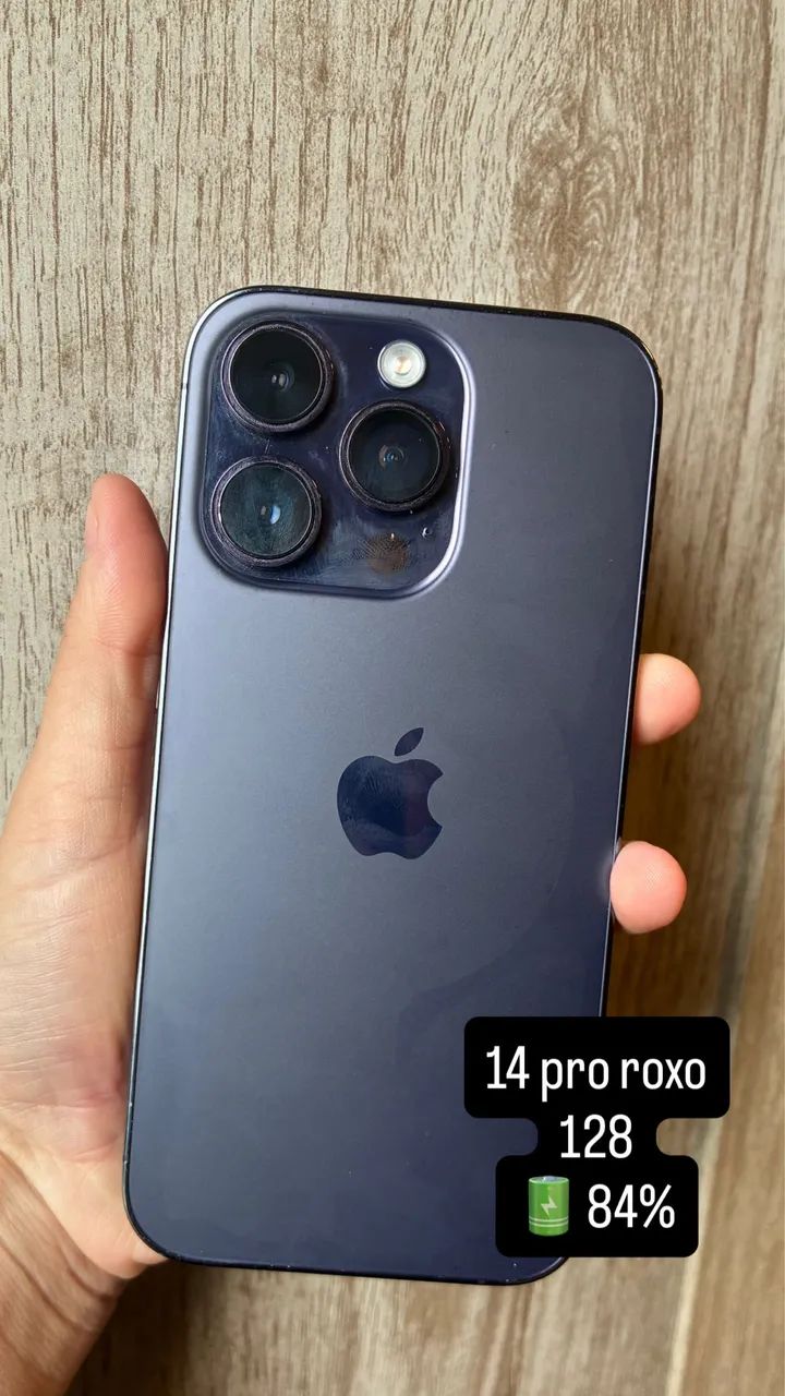 iPhone pro 14 128g roxo  - Foto 2