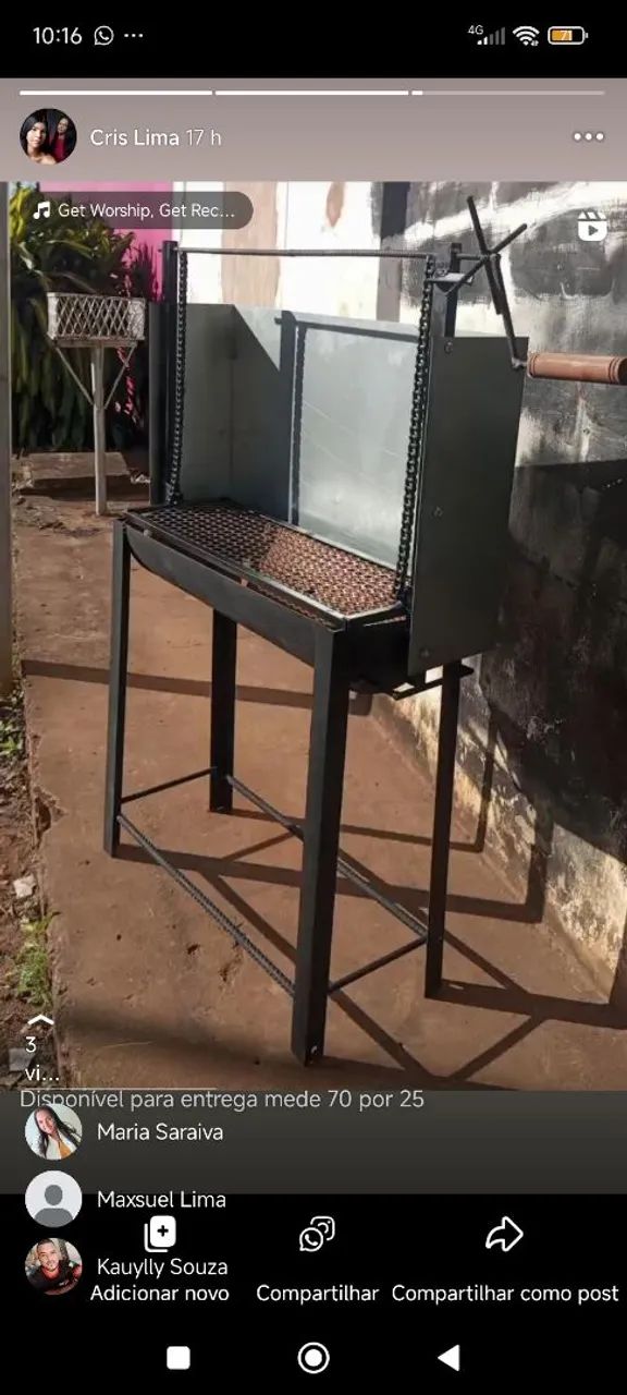 Churrasqueira para vendas de espetinhos  - Foto 2