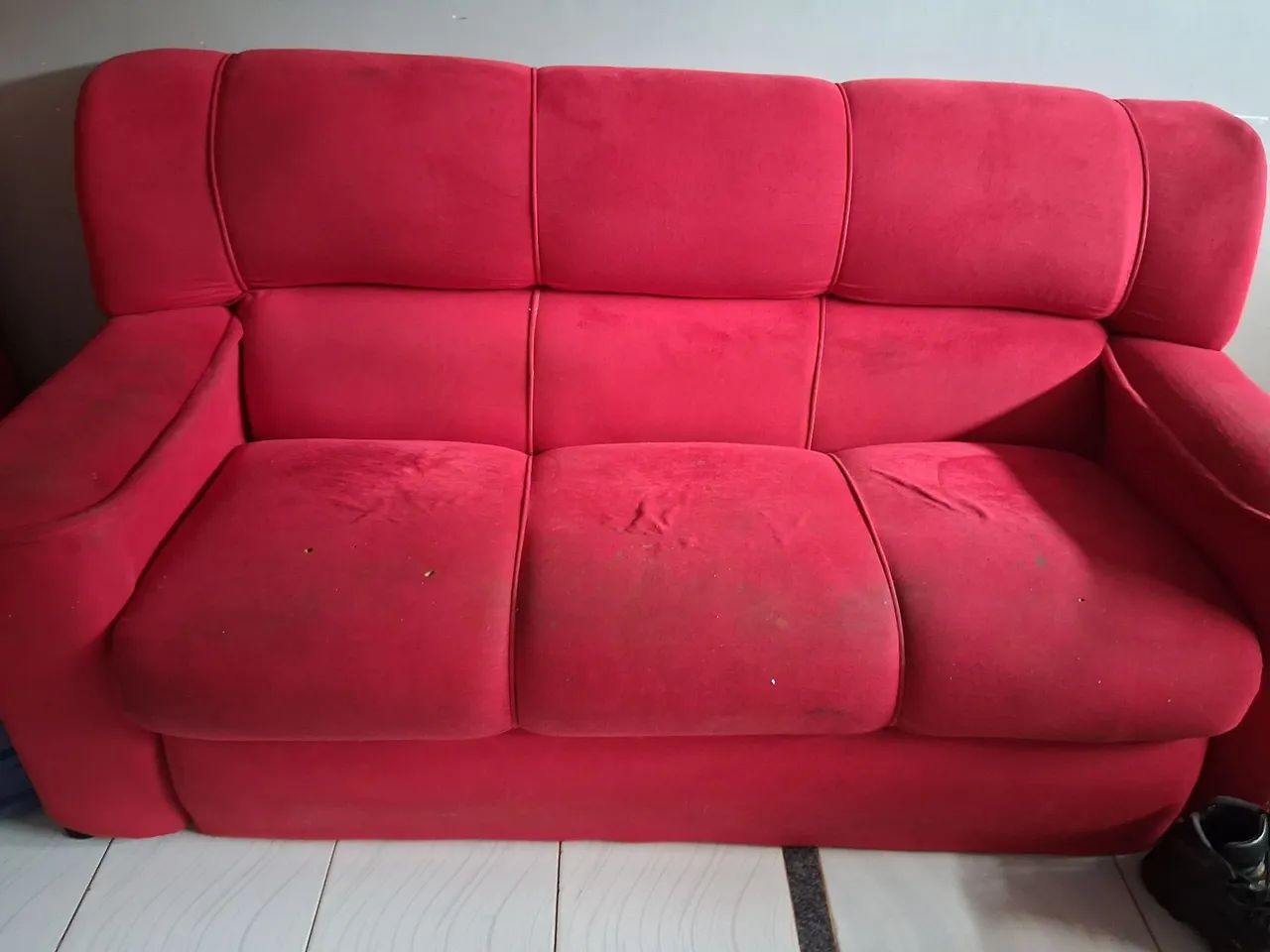 Sofá vermelho  - Foto 2