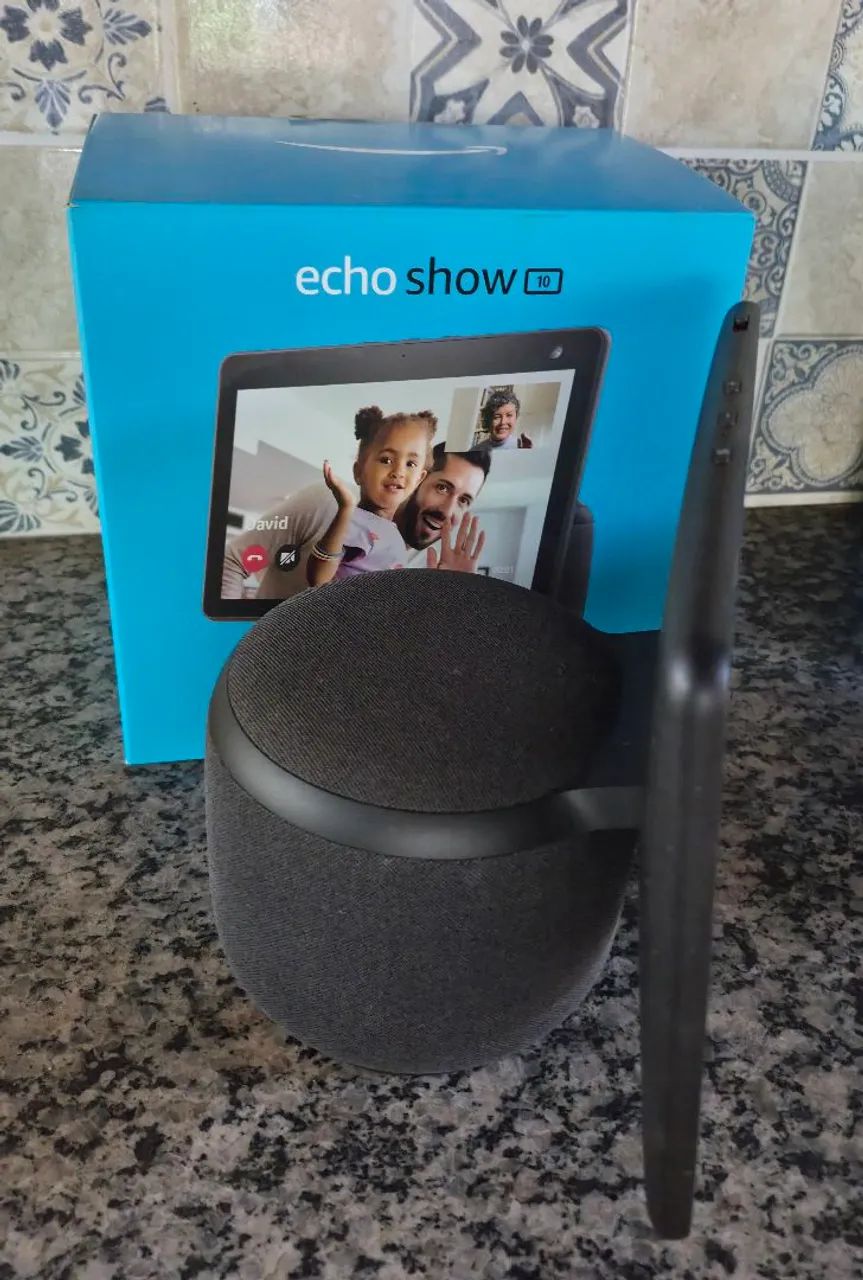 Amazon Echo Show 10 - Perfeito estado - Com caixa original - Foto 3