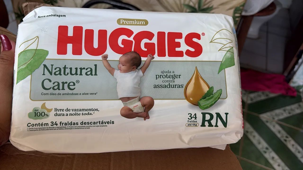 Fraldas RN Huggies - Foto 2