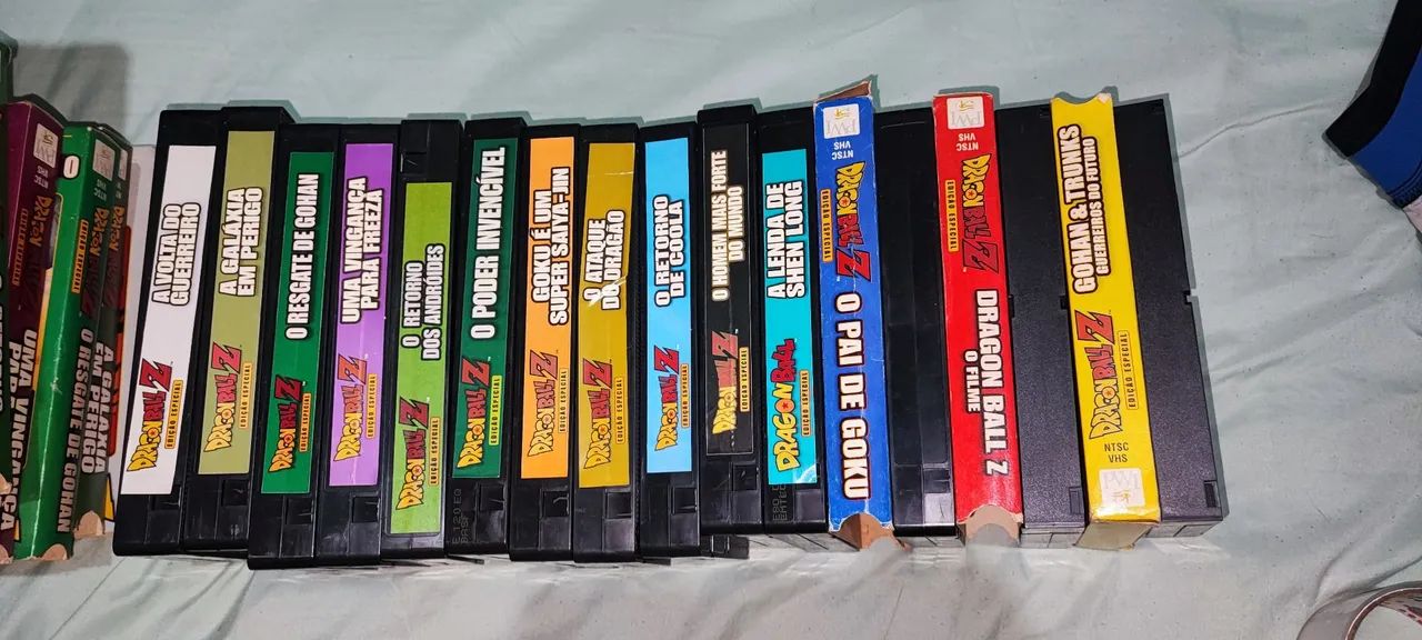 Coleção VHS DragonBallZ (14 unidades) - CDs, DVDs etc - Jardim