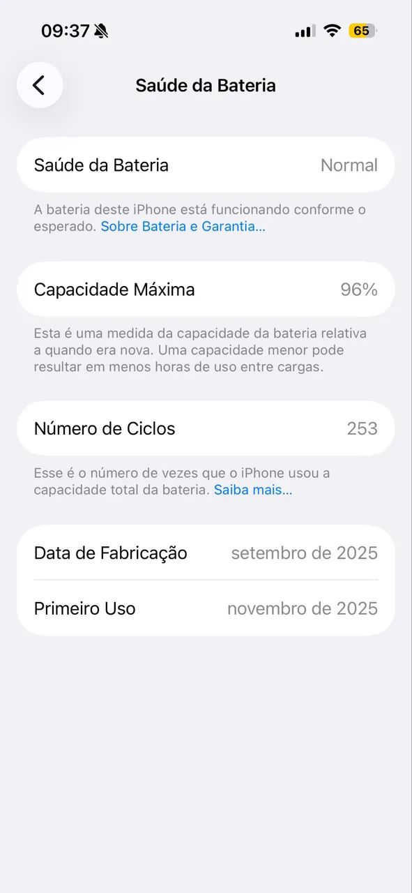iPhone 16 Bateria 96% - Foto 2