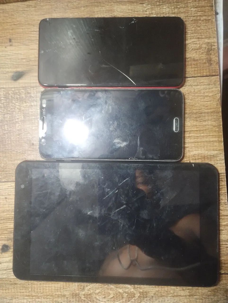 1 tablet 2 celulares retirada de peças funcionando  - Foto 4
