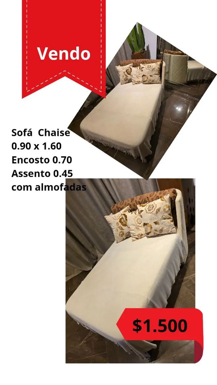 Sofá  / Recamier / Chaisse