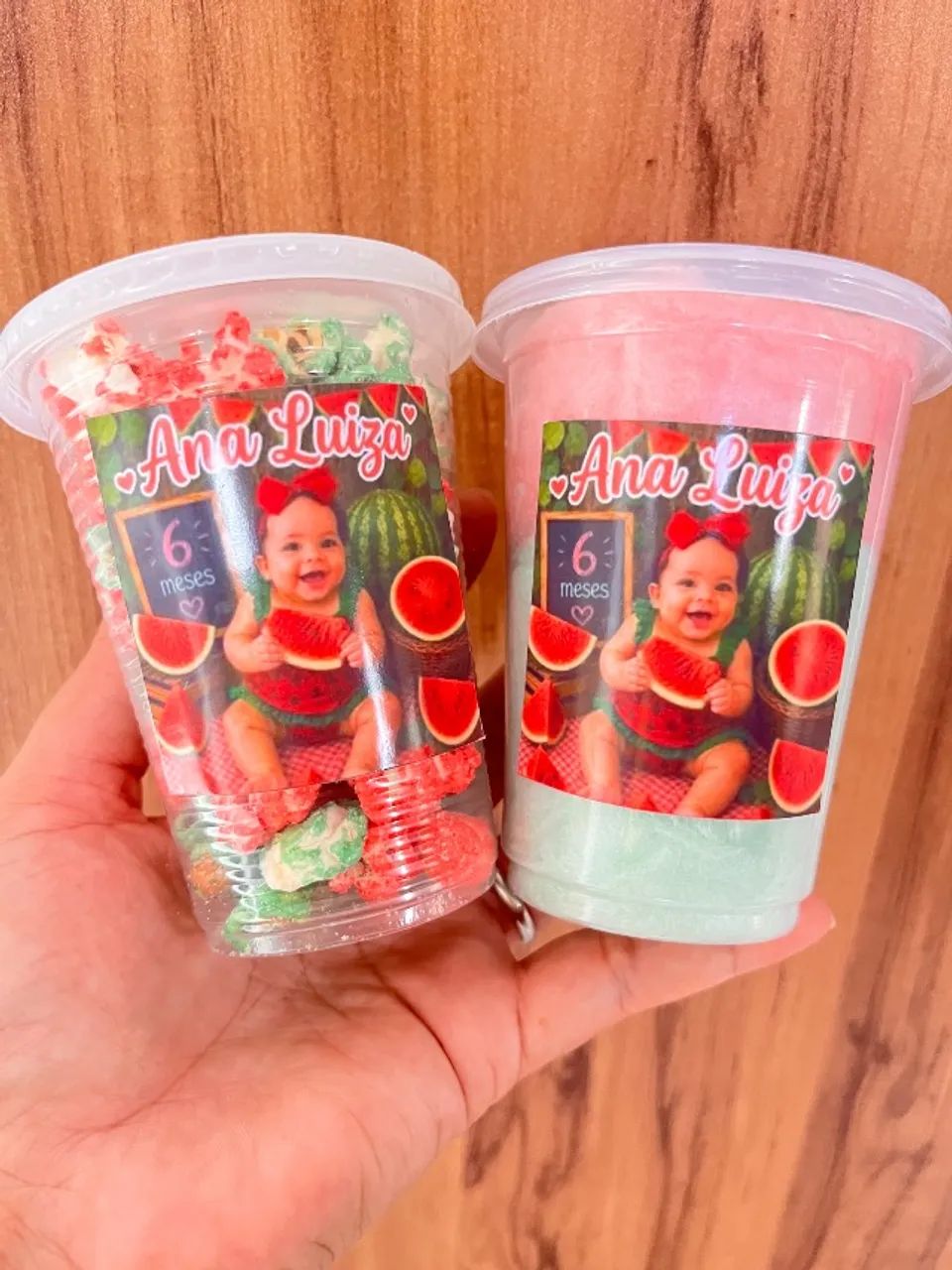 Algodão doce e pipoca 