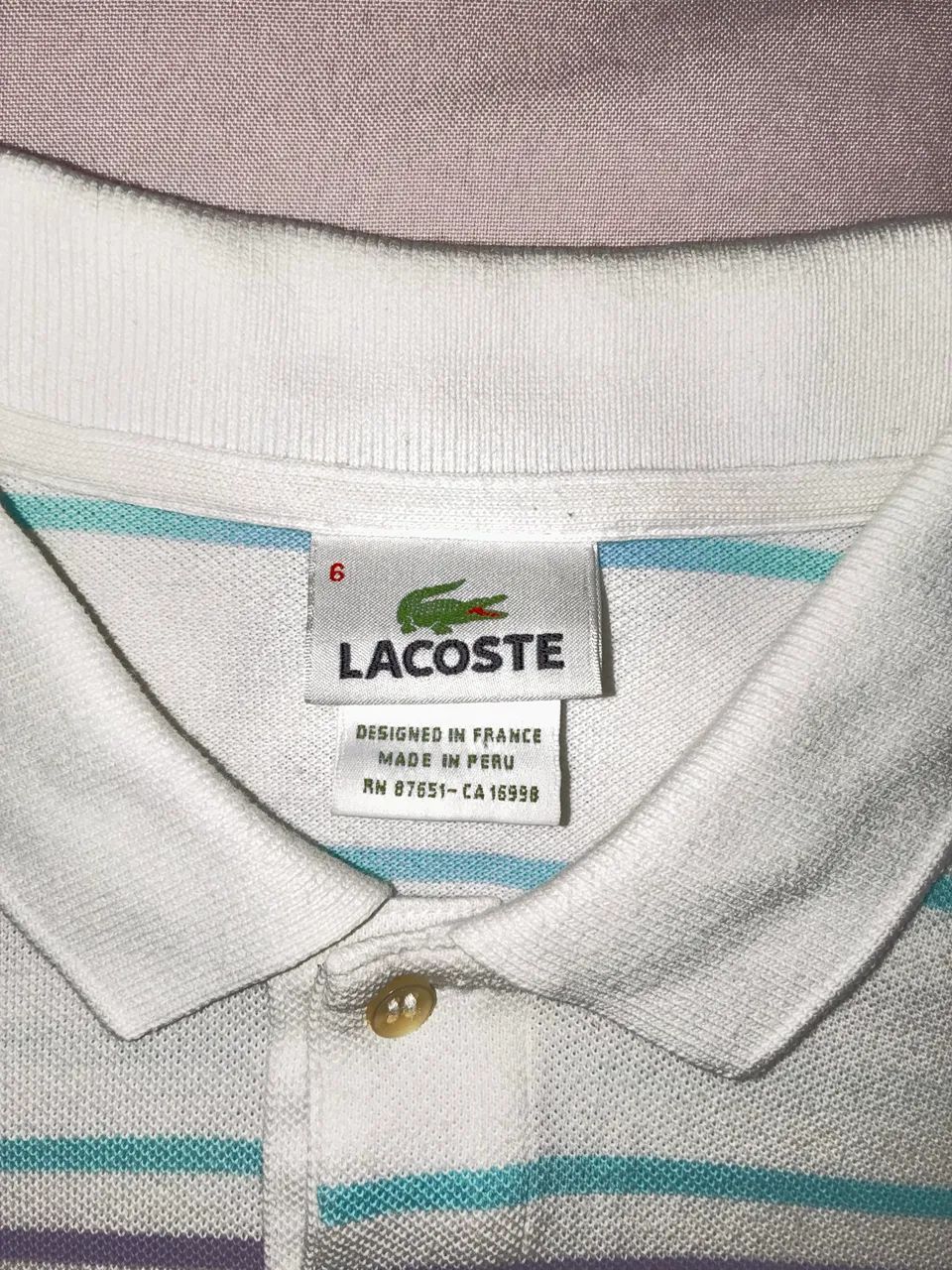 Camisa polo Lacoste - Foto 4