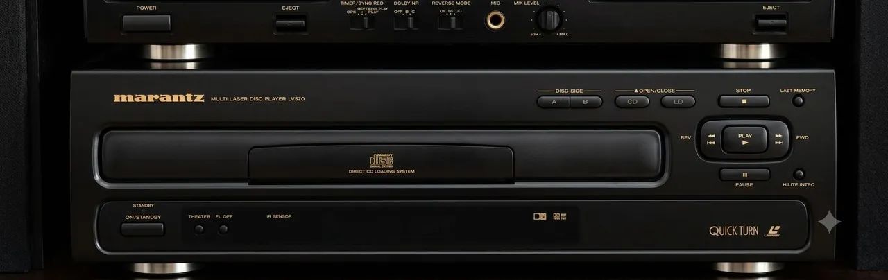 MARANTZ LV520 LASER DISC+CD - Foto 2