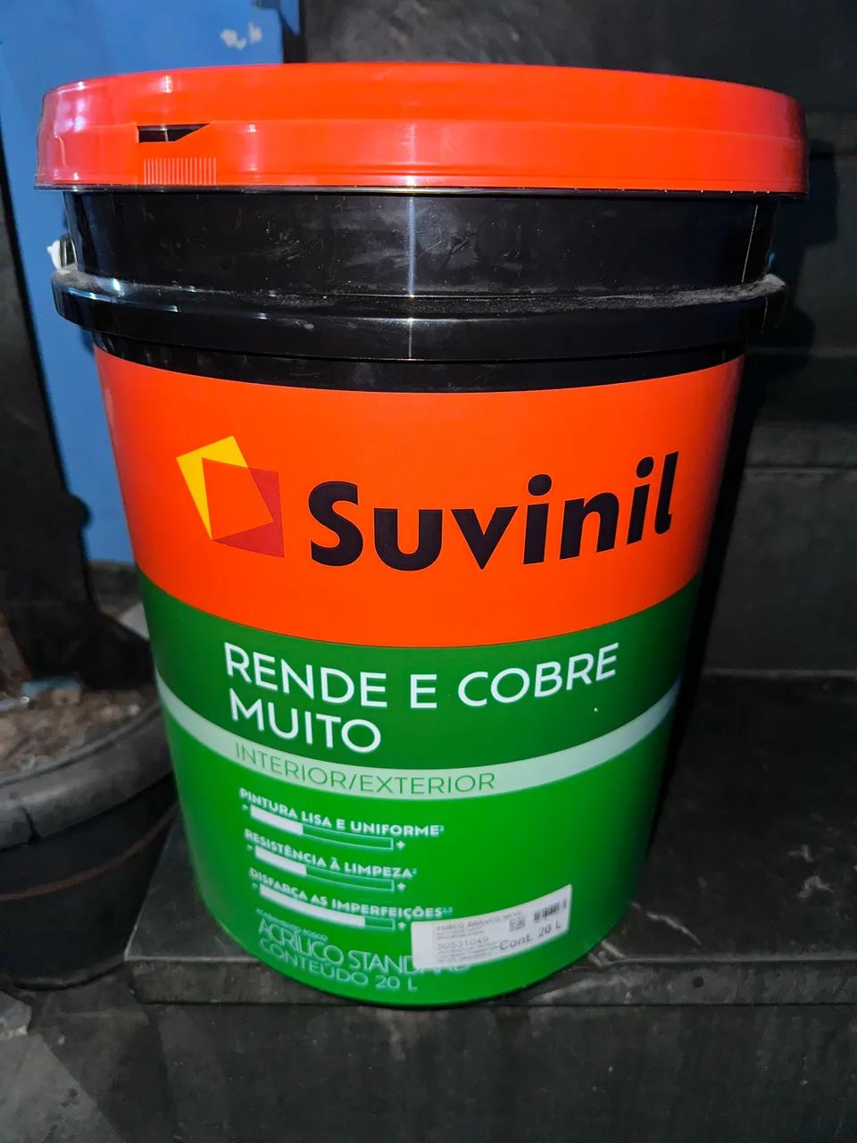 Tinta Suvinil Branco neve 20L Nova Lacrada