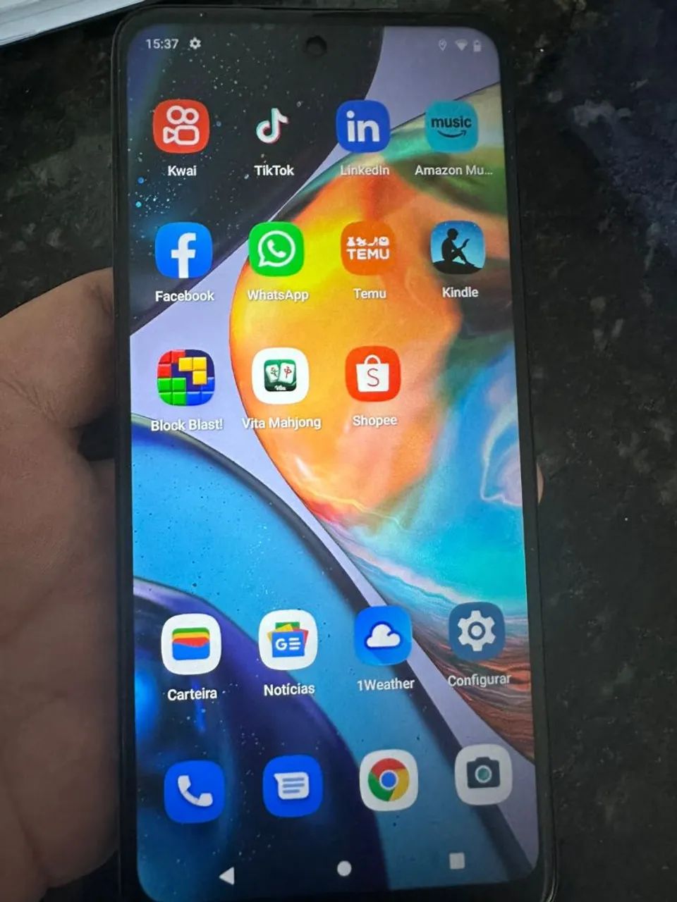 Motog22 bem novinho 128gb - Foto 3