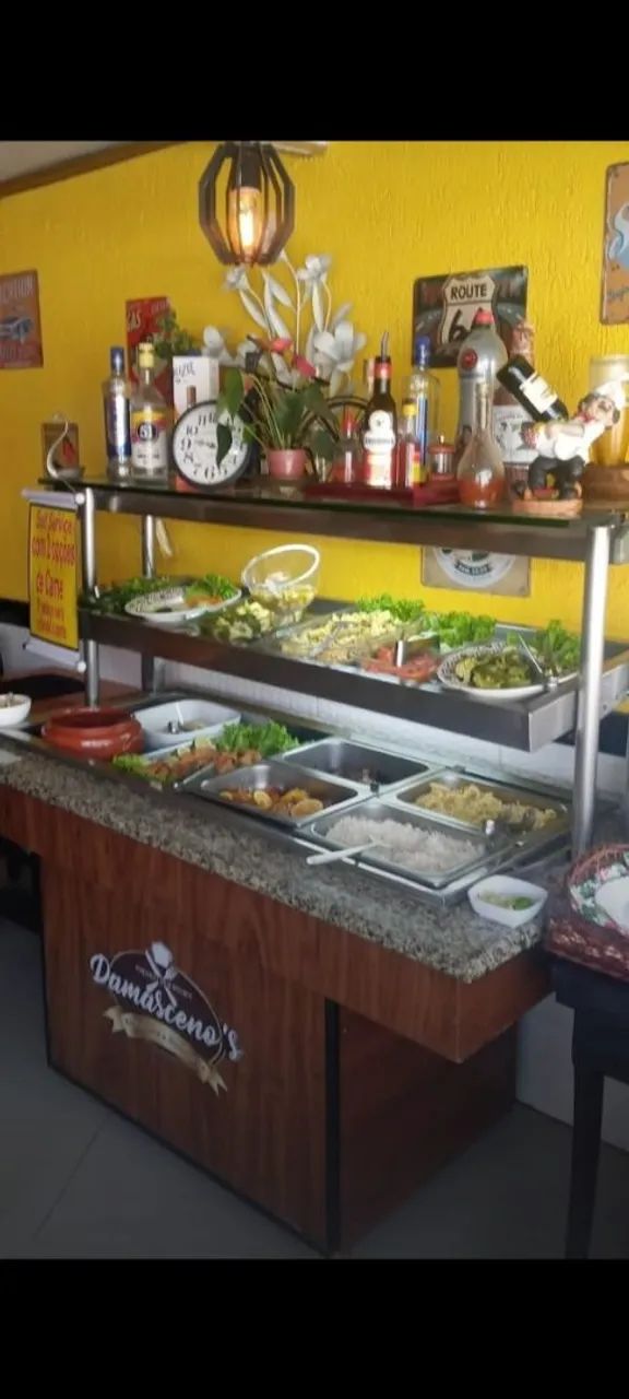 Balcão de refeição (quente e frio)