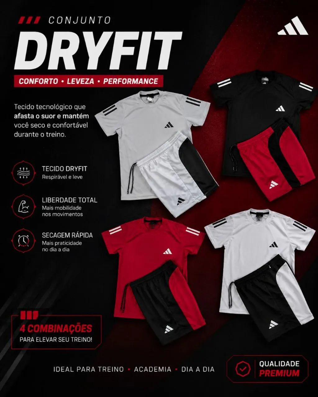 conjunto dryfit - Foto 3