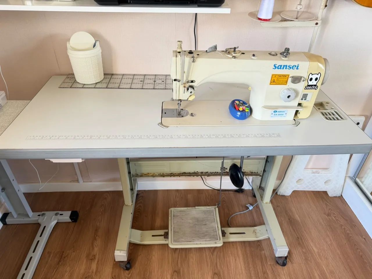MÁQUINA DE COSTURA INDUSTRIAL SANSEI SA-9950 - Foto 3