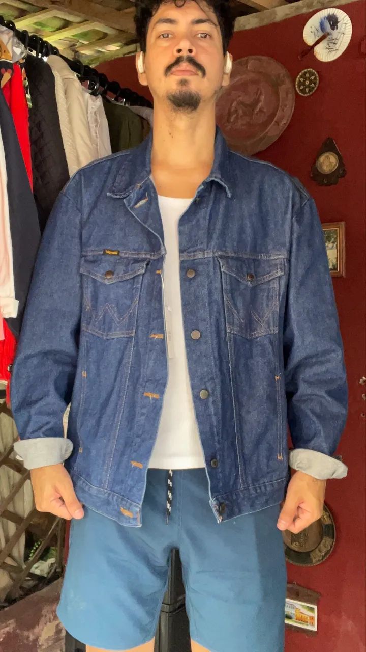 Jaqueta jeans anos 2000