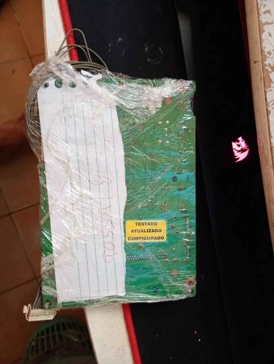 Placa central da TV LG modelo lb550b