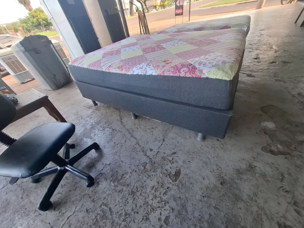 Cama Box casal com colchão  - Foto 5