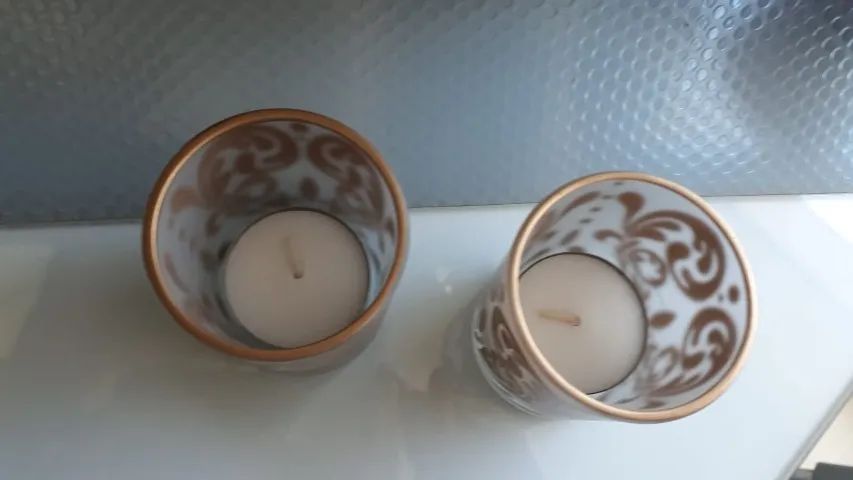 Porta -velas de vidro - Foto 2
