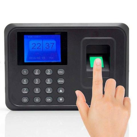 Relógio Ponto Biométrico Impressão Digital Pronta Entrega R$199