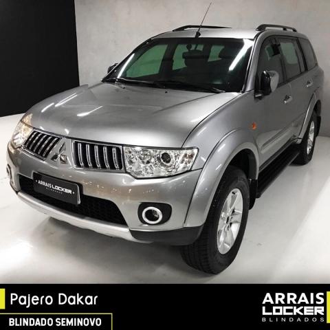 Mitsubishi pajero dakar 2012/2012 3.2 hpe 4x4 7 lugares BLINDADO - Foto 2