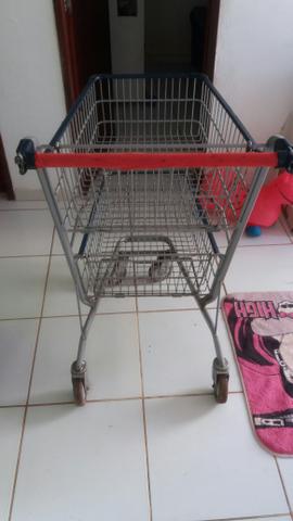 Vendo carrinho cesto duplo 160L