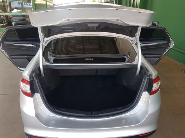 Ford fusion titanium awd 4x4 automatico 2014/2015 prata completo + teto-solar - Foto 11