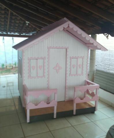 Casinha de Madeira Infantil - Foto 2